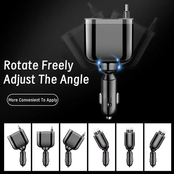 RapidCharge 5-in-1 Car Charger