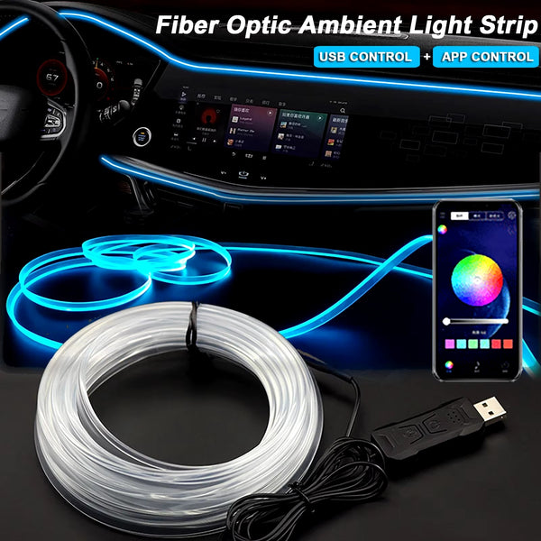 NightGlow RGB Car Ambient Strip